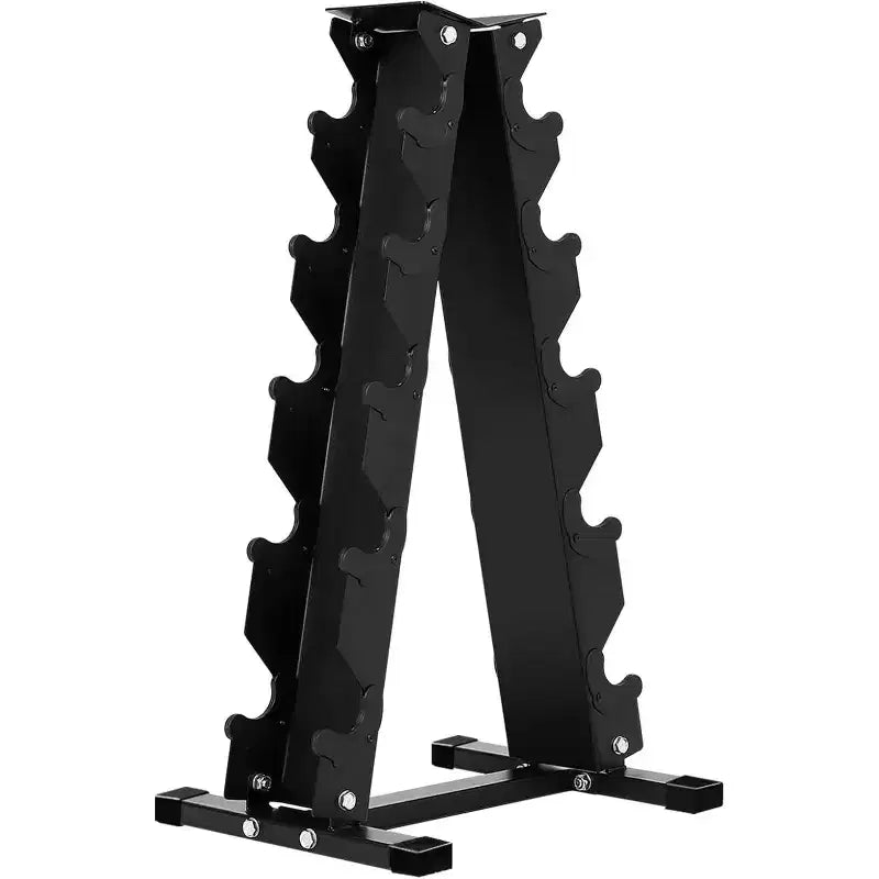 Support de Rangement pour Haltères Hexagonales Seulement, Support de Rangement pour Haltères Revêtu de PVC Anti-Rouille, avec Base Antidérapante, pour l'Entraînement de Force à Domicile