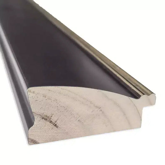 Amanti Art Odin Miroir Mural de Salle de Bain en Bois biseauté Petite Bronze Antique 28,75 x 22,75 po