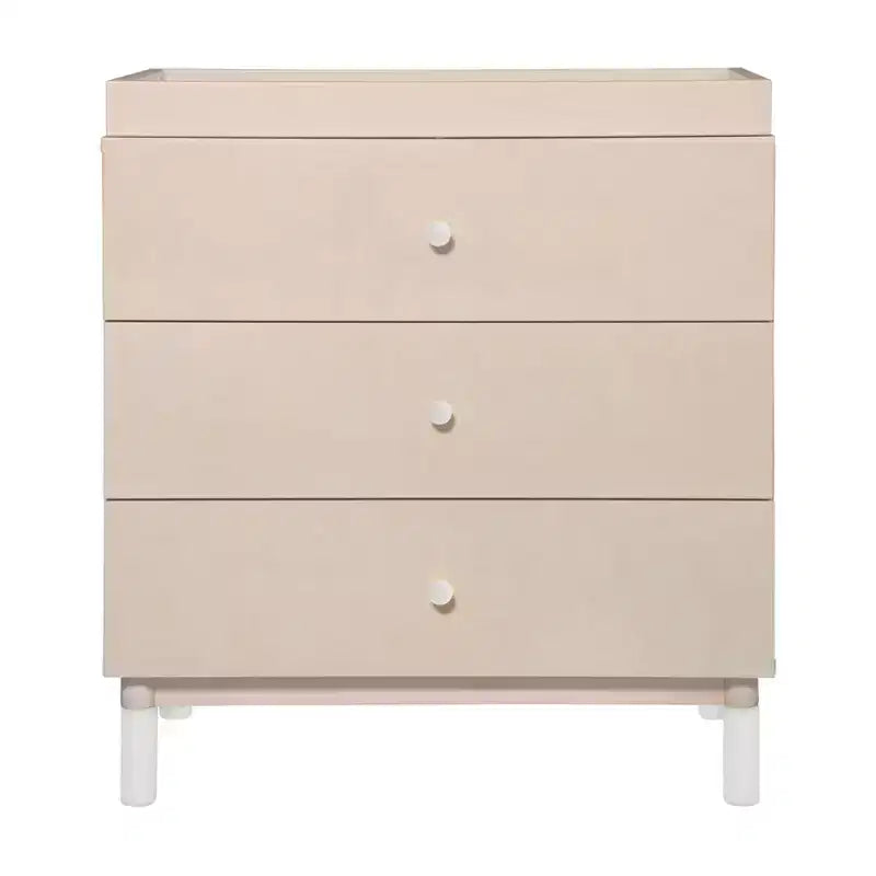 Commode à langer Gelato 3 tiroirs Babyletto avec plateau à langer amovible