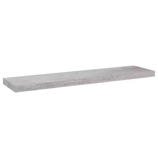Étagère Murale Grise Nid d'Abeille MDF, métal 90 cm de long