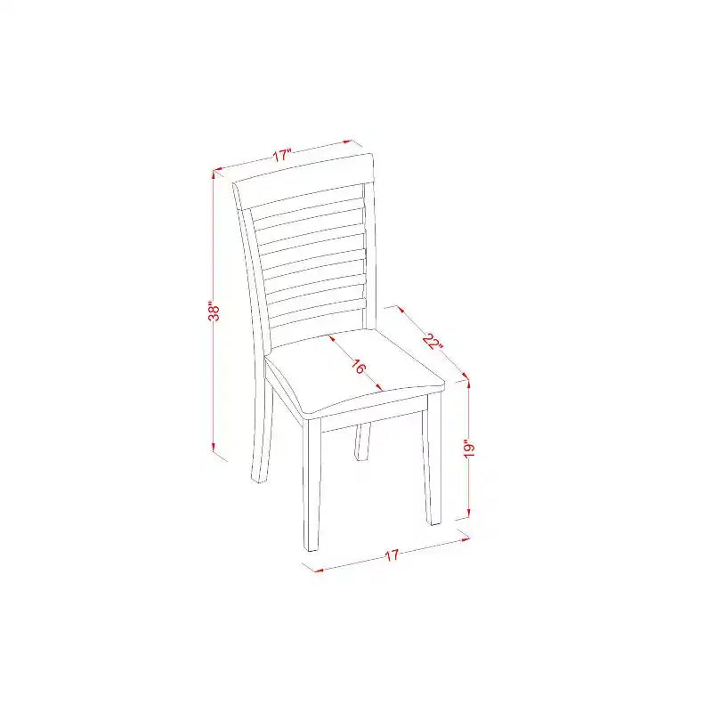 Ensemble Table et Chaises 3 Pièces - Table à Manger Carrée - Ensemble Table de Cuisine - Design Élégant