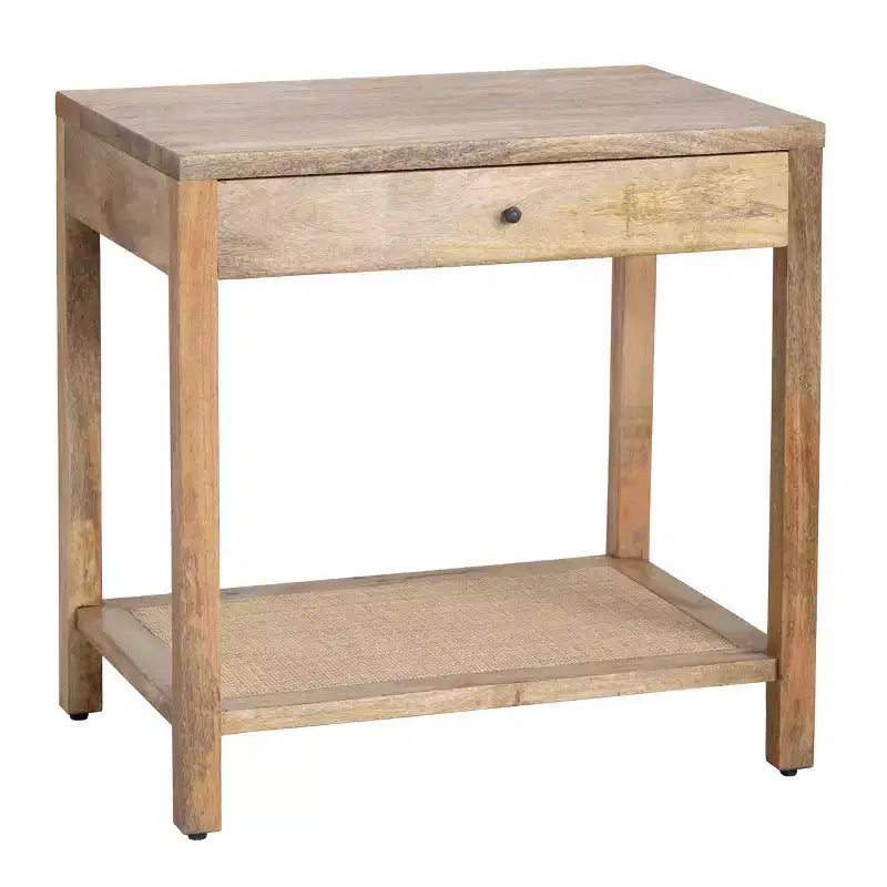 Crestview Collection Rectangle Brown Solid Wood Accent_End Table