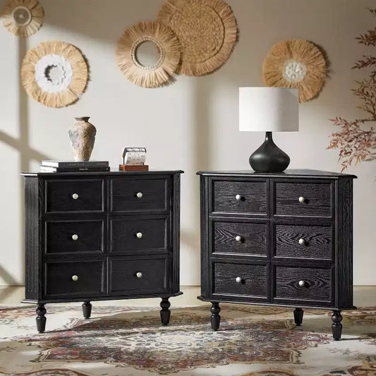 Roland 30 H Meuble d'angle à 2 portes avec pieds tournés Lot de 2|ARTFUL LIVING DESIGNS