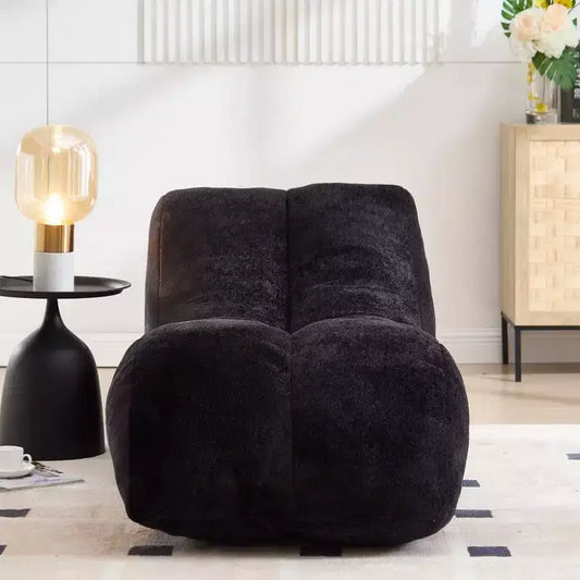 Pouf TUYOHW59 pouces, canapé lounge épousant les courbes du corps avec éponge haute élasticité, canapé de sol léger pour salon, chambre à coucher