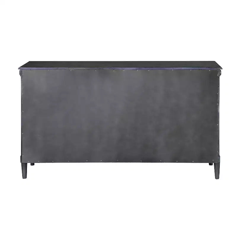 Commode traditionnelle Latimer 6 tiroirs gris antique - HOMES: Inside + Out : Rangement vintage pour la chambre à coucher