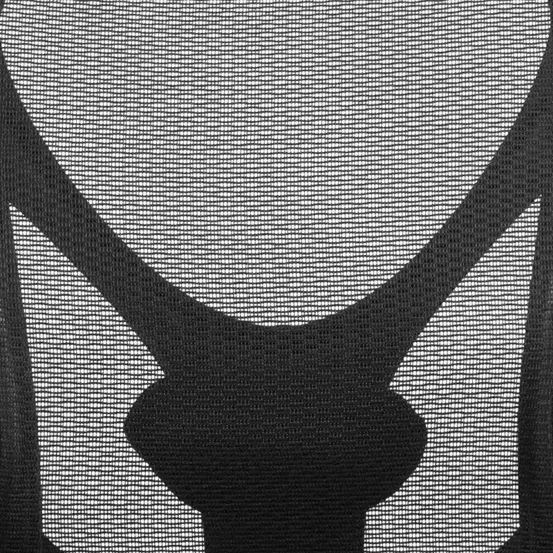 Fauteuil de bureau ergonomique Emma and Oliver 400 lb, dossier en maille noire, grande taille et réglable en hauteur