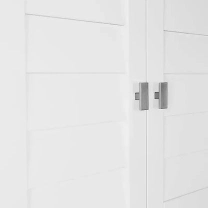 RiverRidge Home Brookfield Meuble de Rangement Mural pour Salle de Bain au-Dessus des Toilettes, Blanc