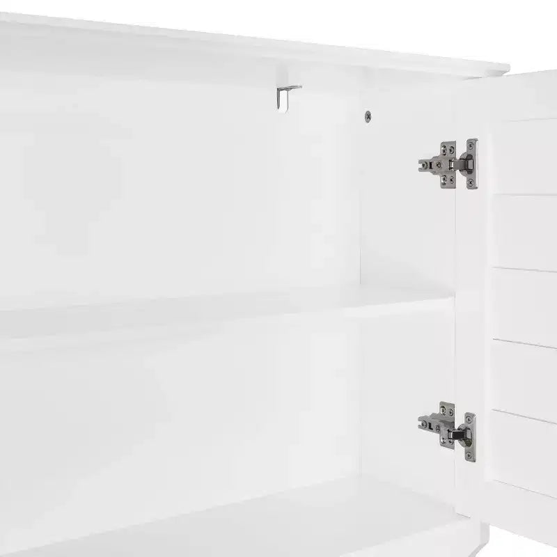 RiverRidge Home Brookfield Meuble de Rangement Mural pour Salle de Bain au-Dessus des Toilettes, Blanc