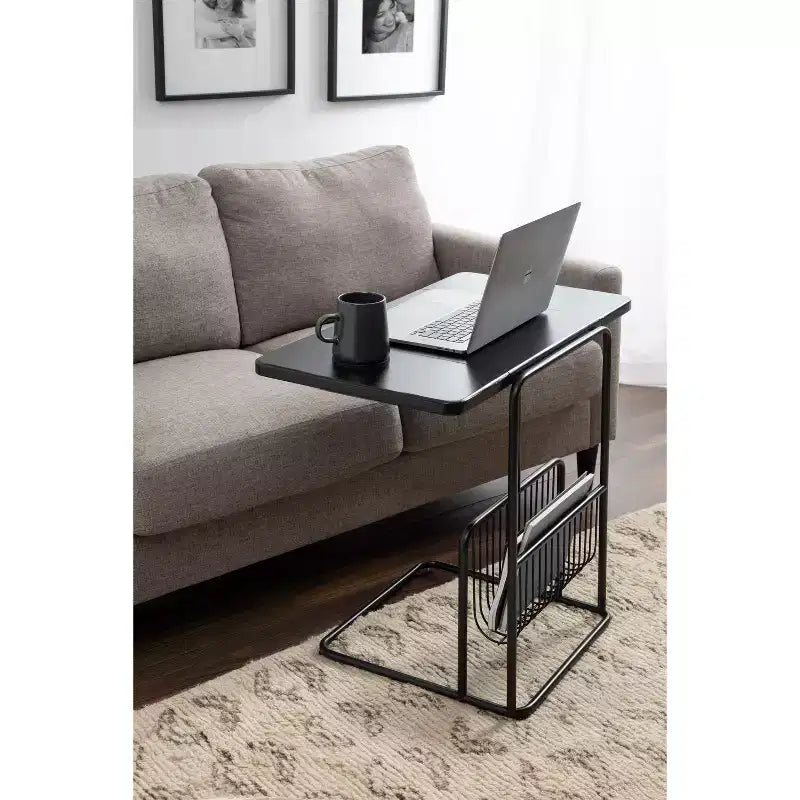 Table d'appoint en C extensible Kura de Kate et Laurel