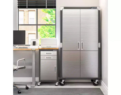 Meuble de rangement roulant UltraHD de Seville Classics, 36 x 18 x 72