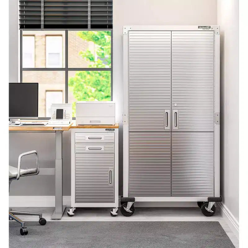 Meuble de rangement roulant UltraHD de Seville Classics, 36 x 18 x 72