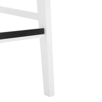 Tabouret de bar Hattie en canne française - SFV4140 - Blanc/Naturel - Safavieh Couture
