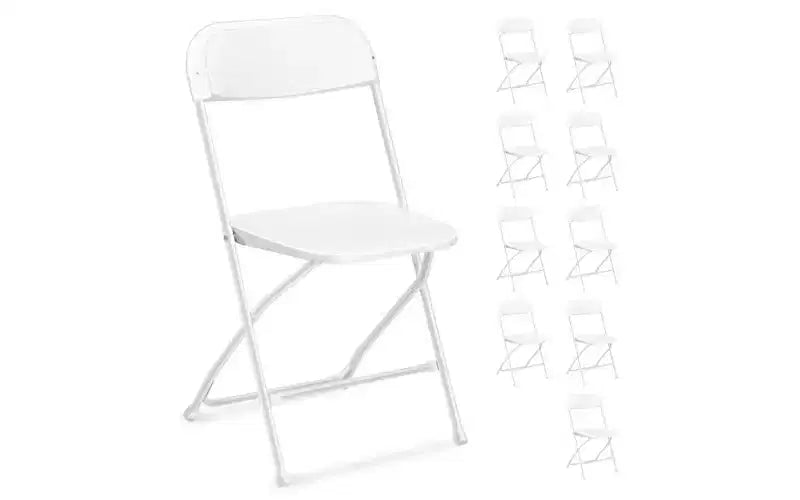Karl Home | Plastic Folding Chair (Set of 10)