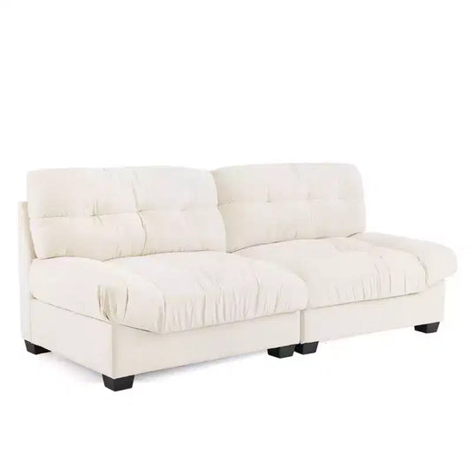 80'' W Velvet Cloud Sofa Loveseats