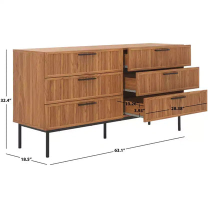 Commode 6 tiroirs Axelle - DRS9601 - Safavieh