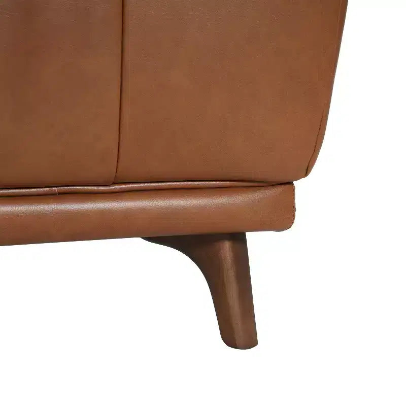Christopher Knight Home Janelle Pouf carré capitonné en caoutchouc contemporain