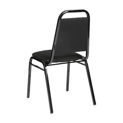 Lot de 4 chaises de banquet empilables à dossier trapézoïdal de la série HERCULES de Flash Furniture