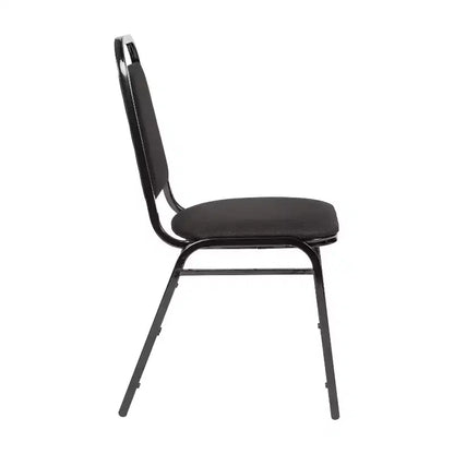 Lot de 4 chaises de banquet empilables à dossier trapézoïdal de la série HERCULES de Flash Furniture