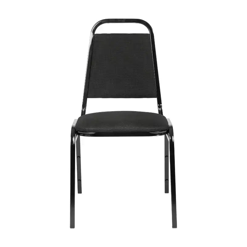 Lot de 4 chaises de banquet empilables à dossier trapézoïdal de la série HERCULES de Flash Furniture