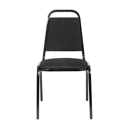 Lot de 4 chaises de banquet empilables à dossier trapézoïdal de la série HERCULES de Flash Furniture
