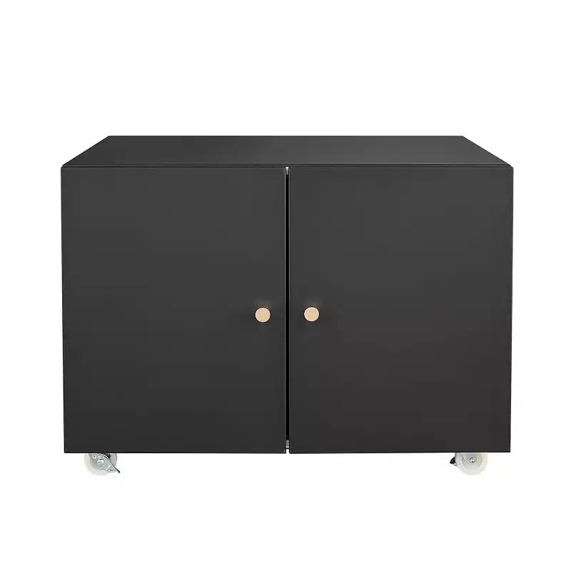 Meuble d'imprimante en métal avec rangement, armoire de classement mobile, table roulante pour imprimante pour dossiers de format Lettre/Légal/A4, support d'imprimante sur roulettes