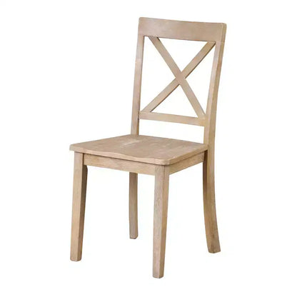 Ensemble de salle à manger rond 5 pièces Whisen avec 4 chaises