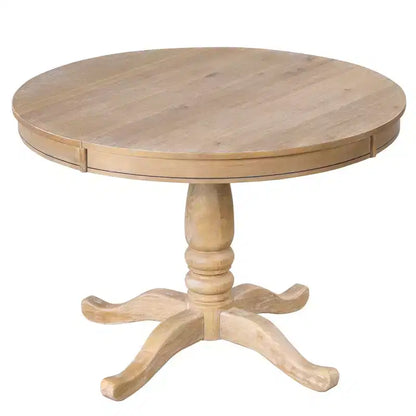 Ensemble de salle à manger rond 5 pièces Whisen avec 4 chaises