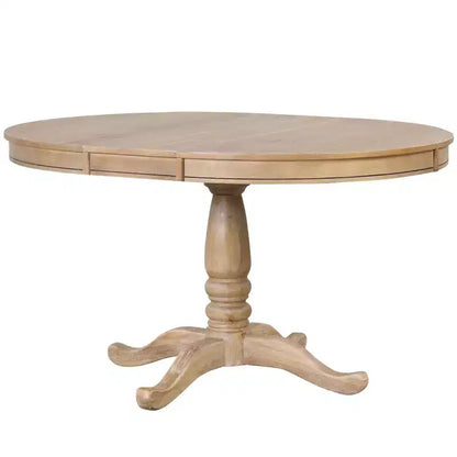 Ensemble de salle à manger rond 5 pièces Whisen avec 4 chaises