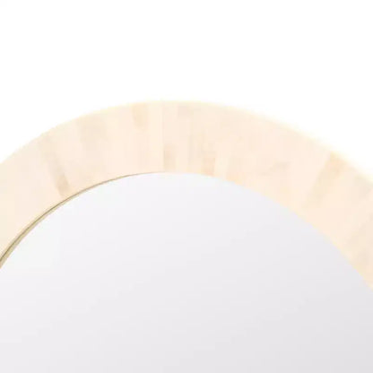 Miroir Sabi - 29.2 x 29.2 - MRR1501 - Ivoire antique/Faux os - Safavieh