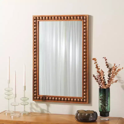 Miroir Olena - 24,02 x 35,83 - MRR9012 - Rouge/Marron - Safavieh