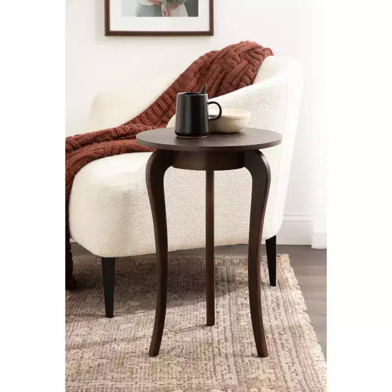 Table d'appoint ronde Mariona Kate et Laurel