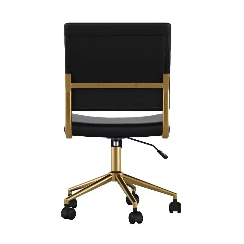 Chaise de bureau Martha Stewart Ivy en tissu