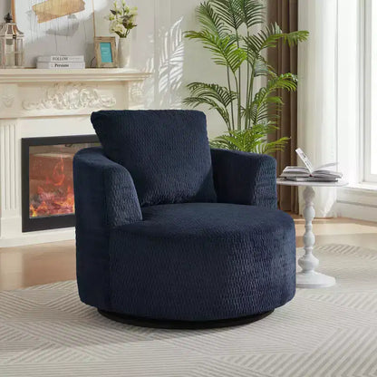 Fauteuil pivotant moderne 360 Zeus & Ruta pour salon, bureau et appartement