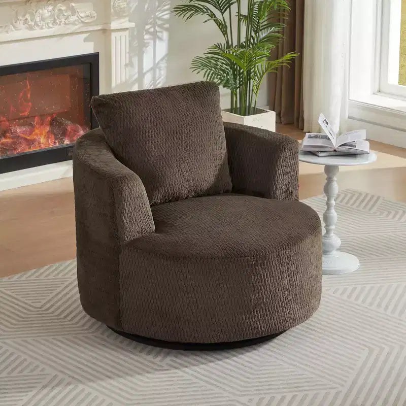 Fauteuil pivotant moderne 360 Zeus & Ruta pour salon, bureau et appartement