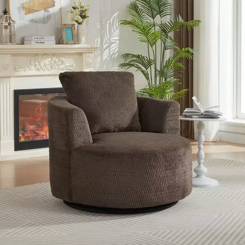 Fauteuil pivotant moderne 360 Zeus & Ruta pour salon, bureau et appartement