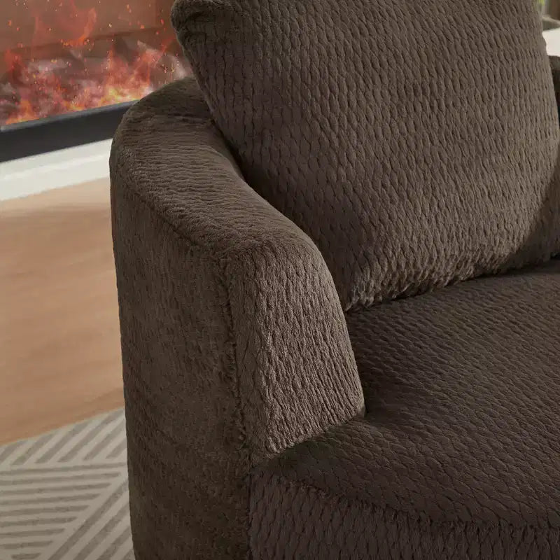 Fauteuil pivotant moderne 360 Zeus & Ruta pour salon, bureau et appartement