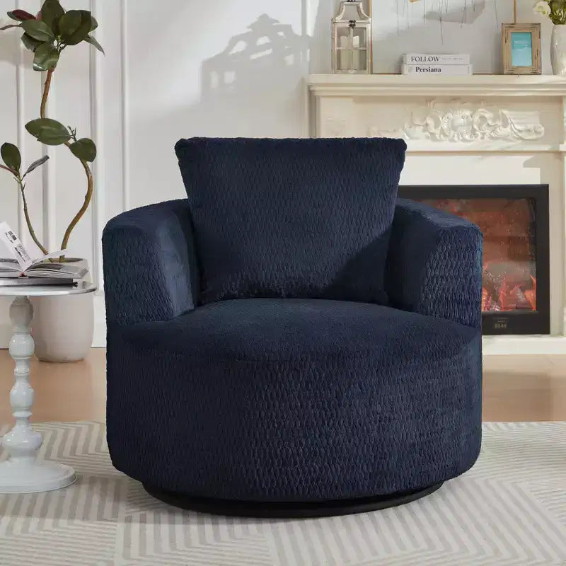 Fauteuil pivotant moderne 360 Zeus & Ruta pour salon, bureau et appartement