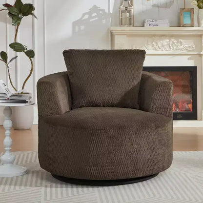 Fauteuil pivotant moderne 360 Zeus & Ruta pour salon, bureau et appartement