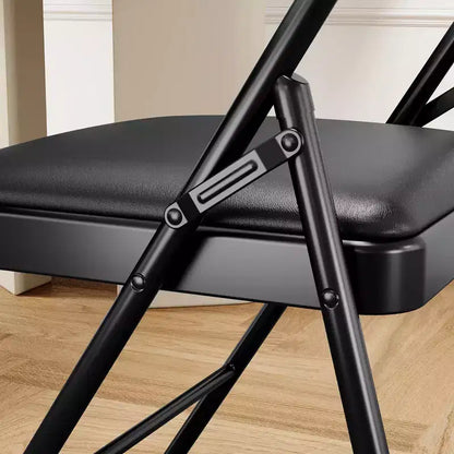 Lot de 2 ou 4 chaises pliantes avec coussins rembourrés, supportant jusqu'à 158 kg, pour salle à manger, bureau à domicile, événements intérieurs et extérieurs