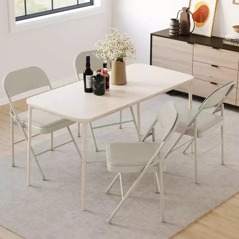 Lot de 2 ou 4 chaises pliantes avec coussins rembourrés, supportant jusqu'à 158 kg, pour salle à manger, bureau à domicile, événements intérieurs et extérieurs