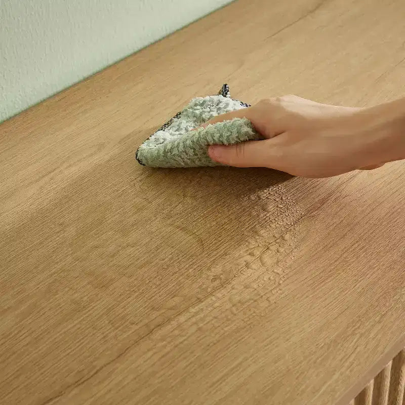 Homy Casa Commode à 3 Tiroirs avec Façades Texturées pour Chambre, Salon ou Entrée, Naturel