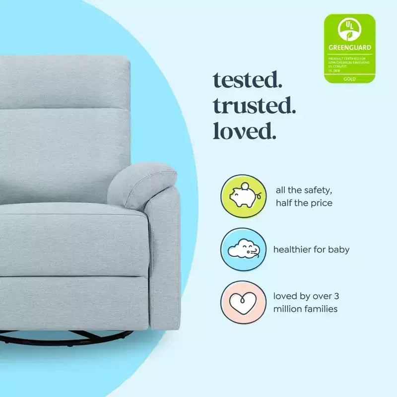 Fauteuil inclinable et planeur pivotant Suzy daVinci