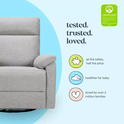 Fauteuil inclinable et planeur pivotant Suzy daVinci