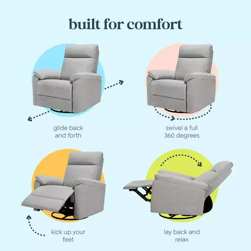 Fauteuil inclinable et planeur pivotant Suzy daVinci