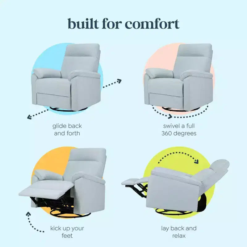 Fauteuil inclinable et planeur pivotant Suzy daVinci