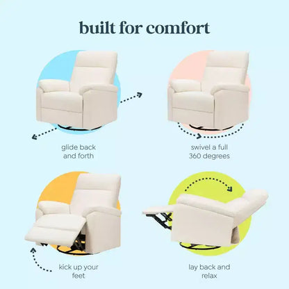Fauteuil inclinable et planeur pivotant Suzy daVinci