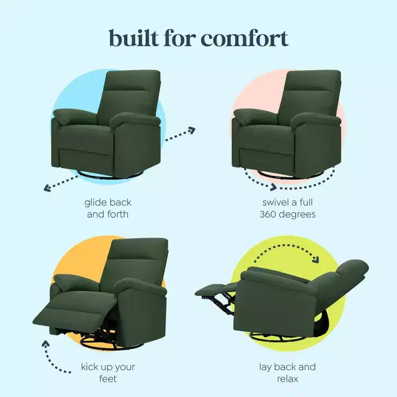 Fauteuil inclinable et planeur pivotant Suzy daVinci