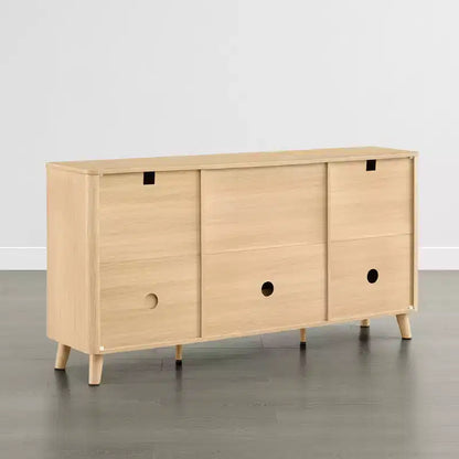 Buffet moderne avec rangement Spruce & Spring de 62 pouces