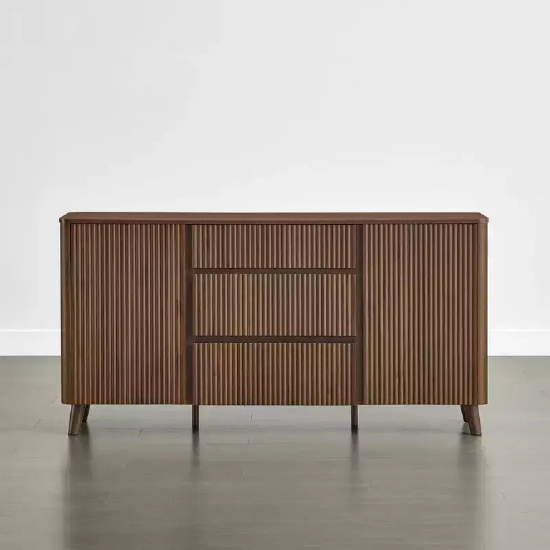 Buffet moderne avec rangement Spruce & Spring de 62 pouces