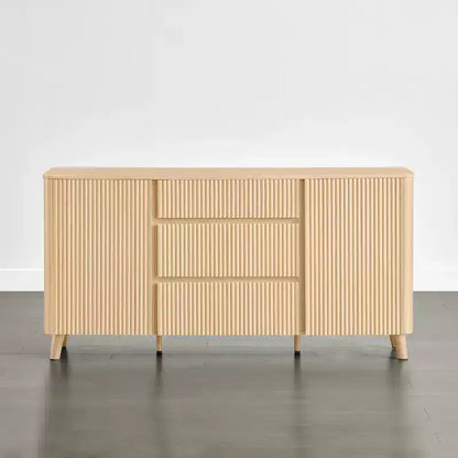 Buffet moderne avec rangement Spruce & Spring de 62 pouces